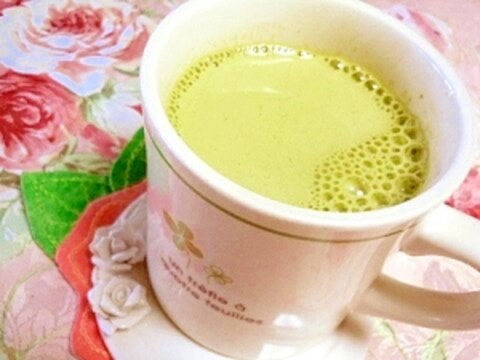 はったい粉ｄｅ❤香ばしい抹茶オレ❤